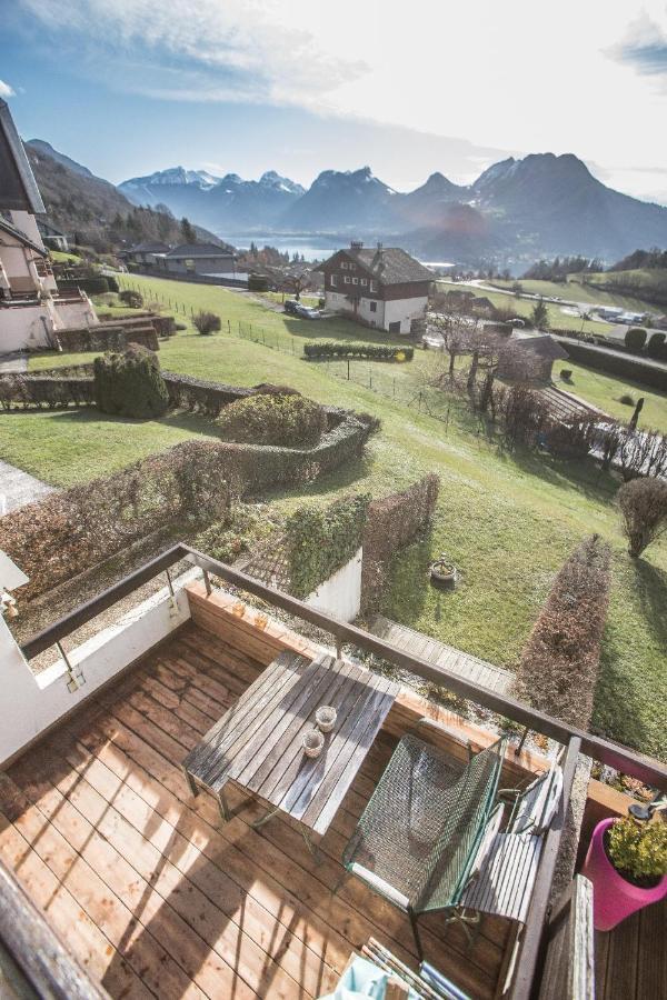 Appartement Talloires Vue Lac Et Montagnes Talloires-Montmin Exterior foto